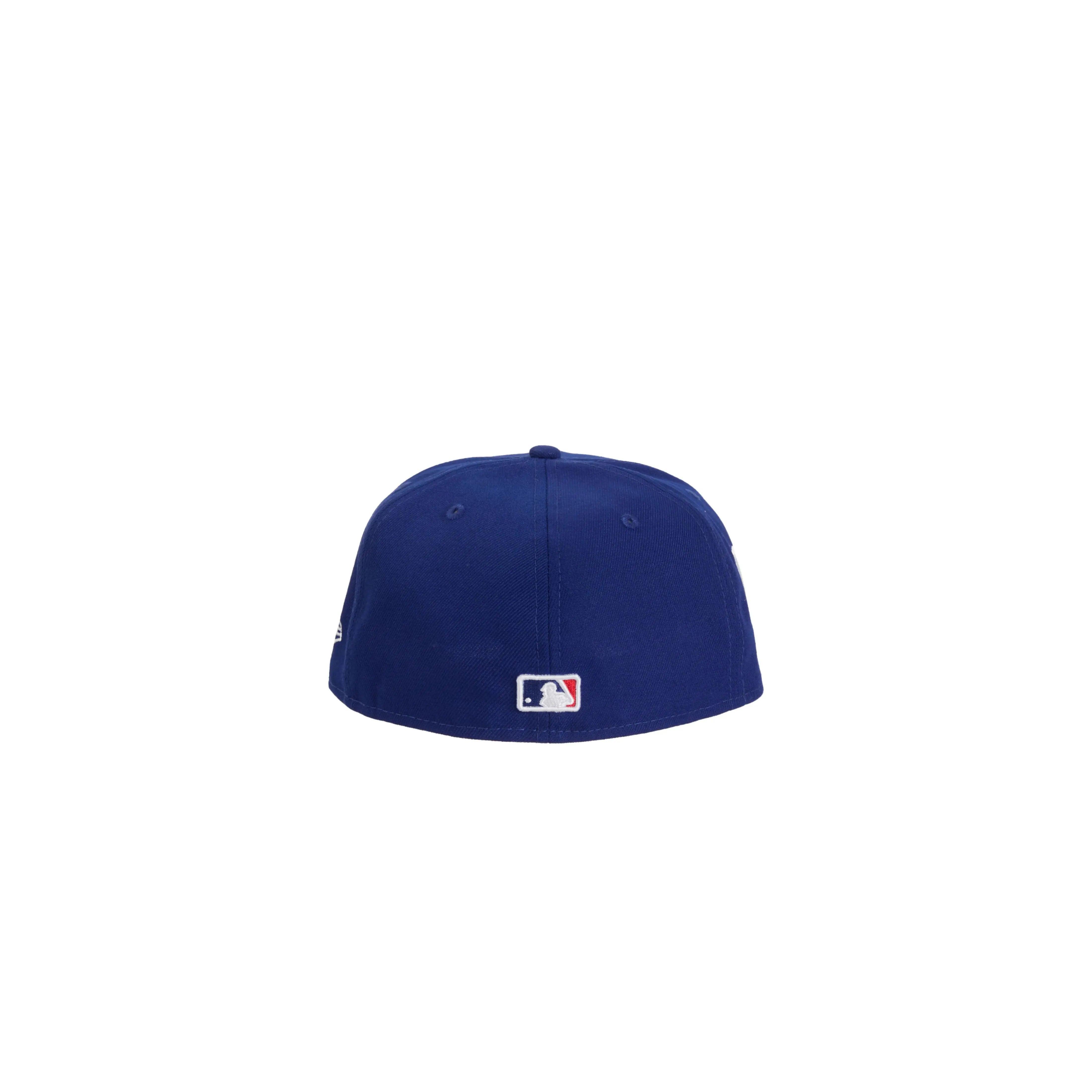 Casquette Los Angeles Box Logo NEra Fitted coloris bleu royal - REIMÉ