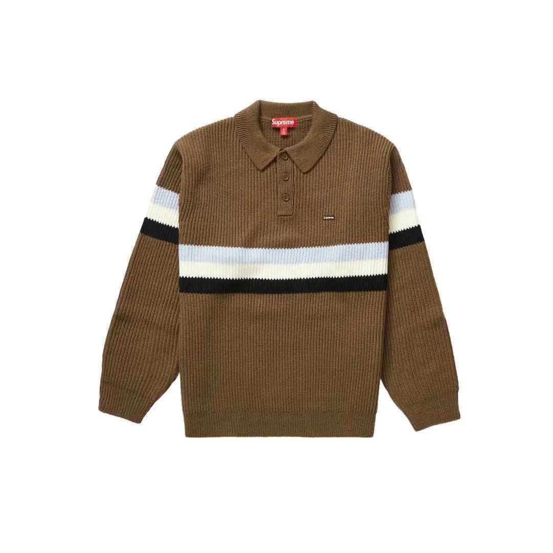 Polo Sweater Small Box marron foncé - REIMÉ