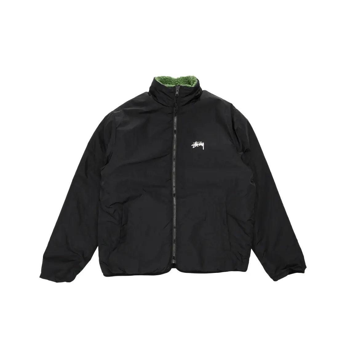 Veste Réversible Coton manches longues verte kaki (S/M) - REIMÉ
