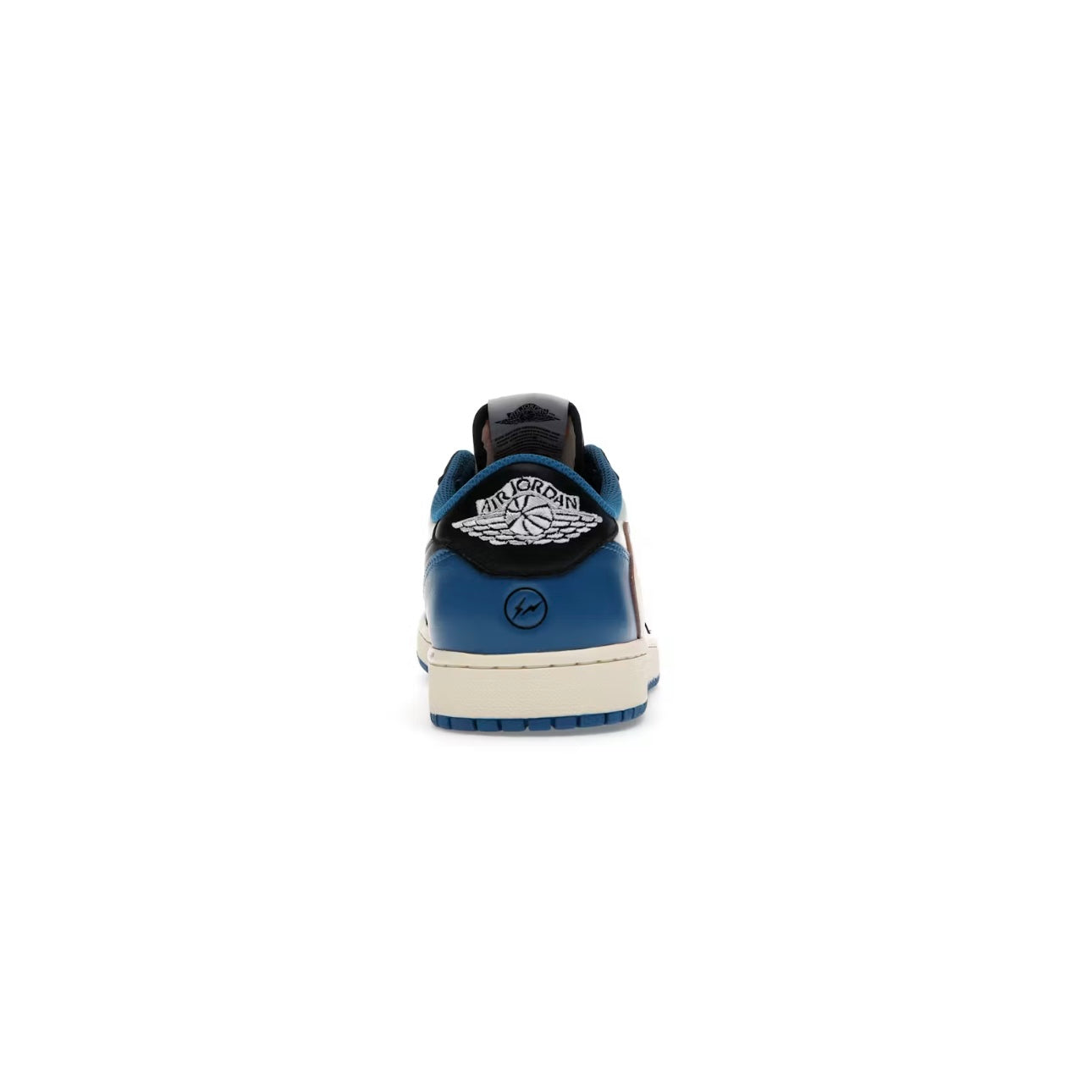 AJ1 Low x Travis Scott Fragment Bleu