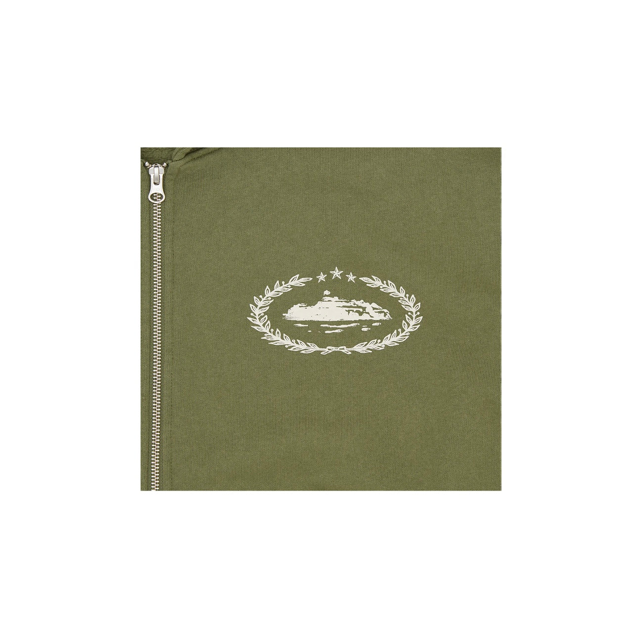 Veste Superior Royale Zip Hoodie coloris Olive
