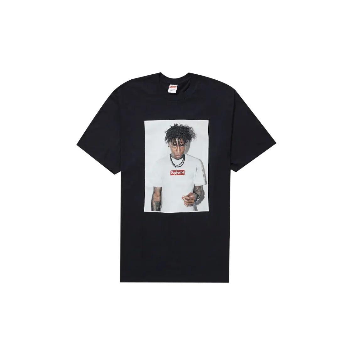 T-shirt NBA Youngboy coloris noir/ blanc - REIMÉ