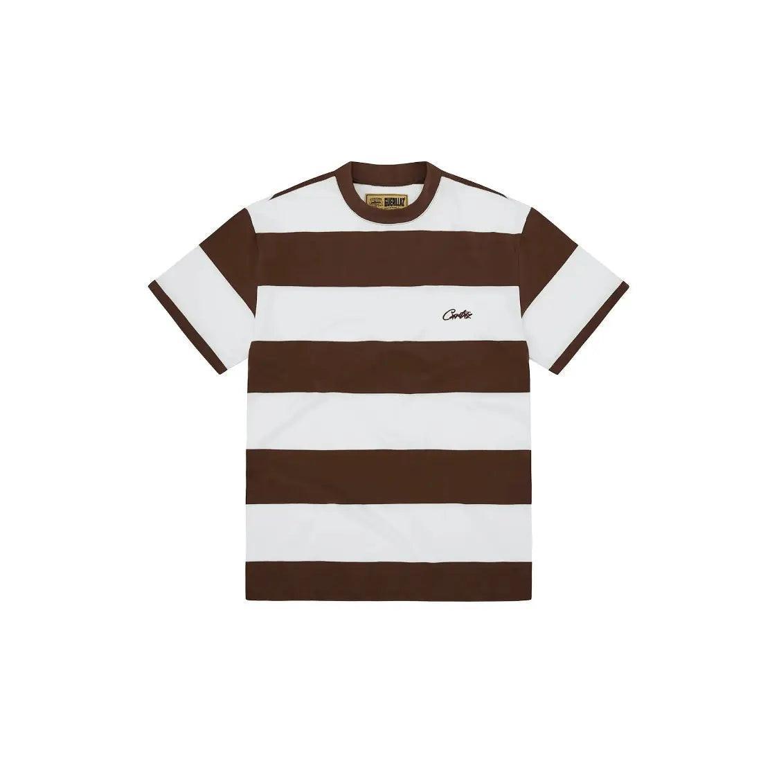 T-shirt rayé coloris marron - REIMÉ