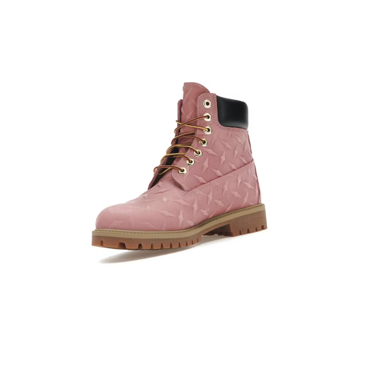 Bottes 6“ Premium Diamond Plate coloris rose