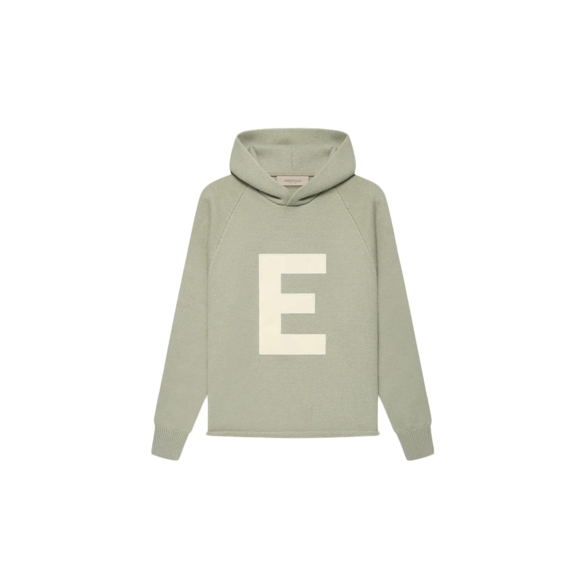 Sweat à Capuche FOG Big E Knit coloris Écume de Mer