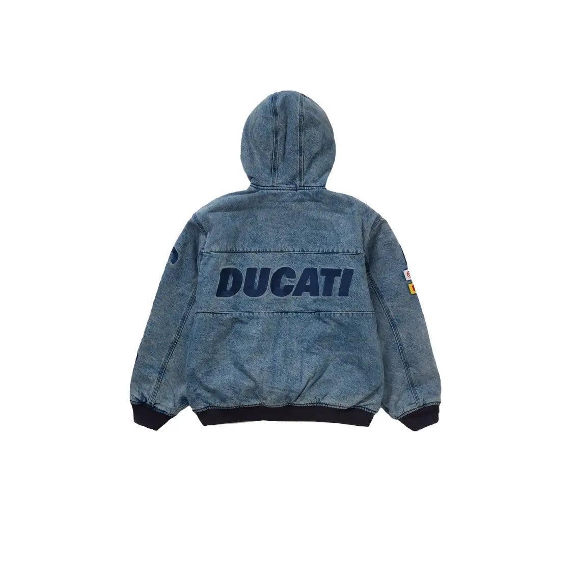 Veste de Travail à Capuche en Denim moto Ducati - REIMÉ