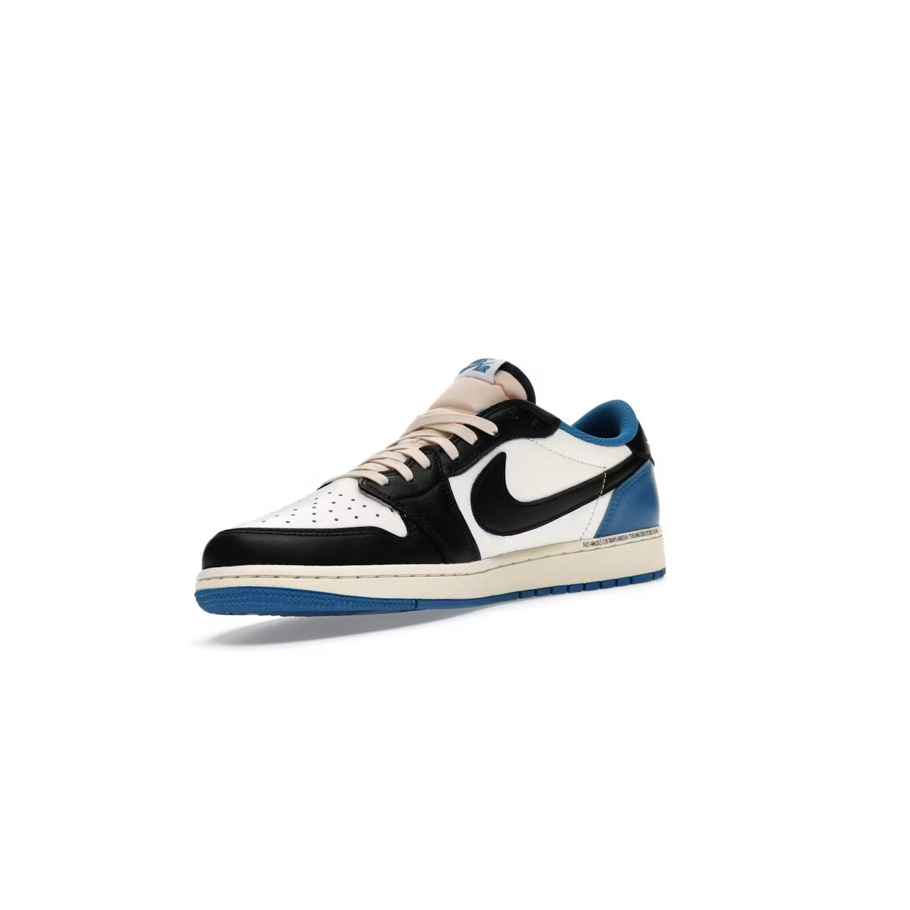 AJ1 Low x Travis Scott Fragment Bleu
