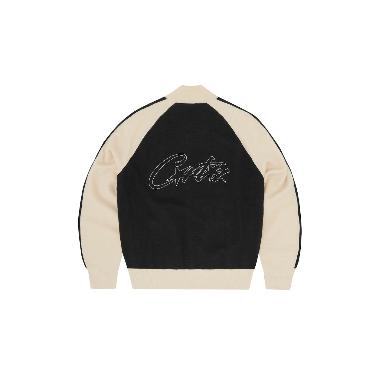 Veste Knit V2 CRTZ Zip Up coloris Noir & Crème