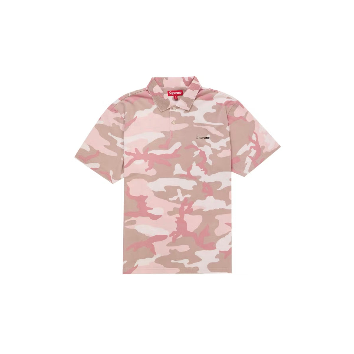 Polo Rose Washed Camo Pink
