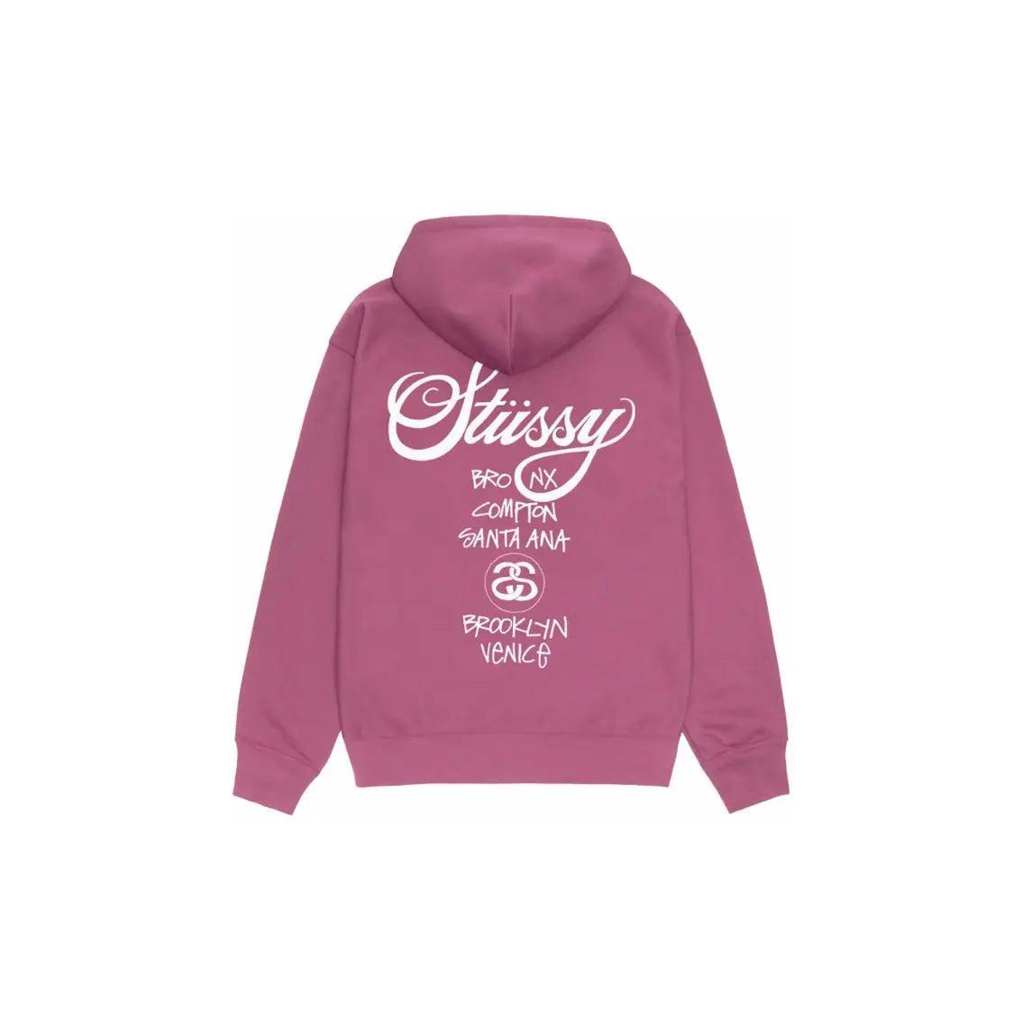 Veste Hoodie Zipé World Tour coloris baie - REIMÉ