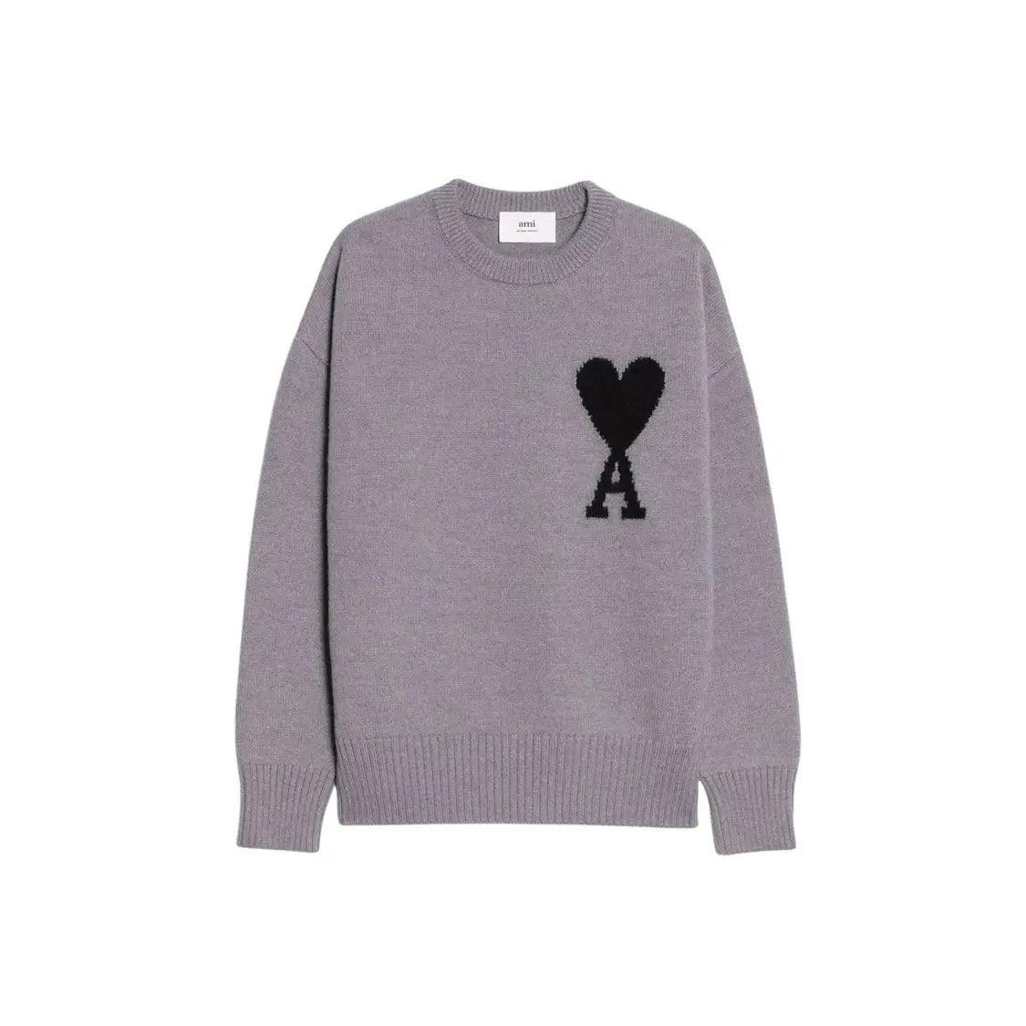 Pull Ami de Coeur Crewneck Gris - REIMÉ