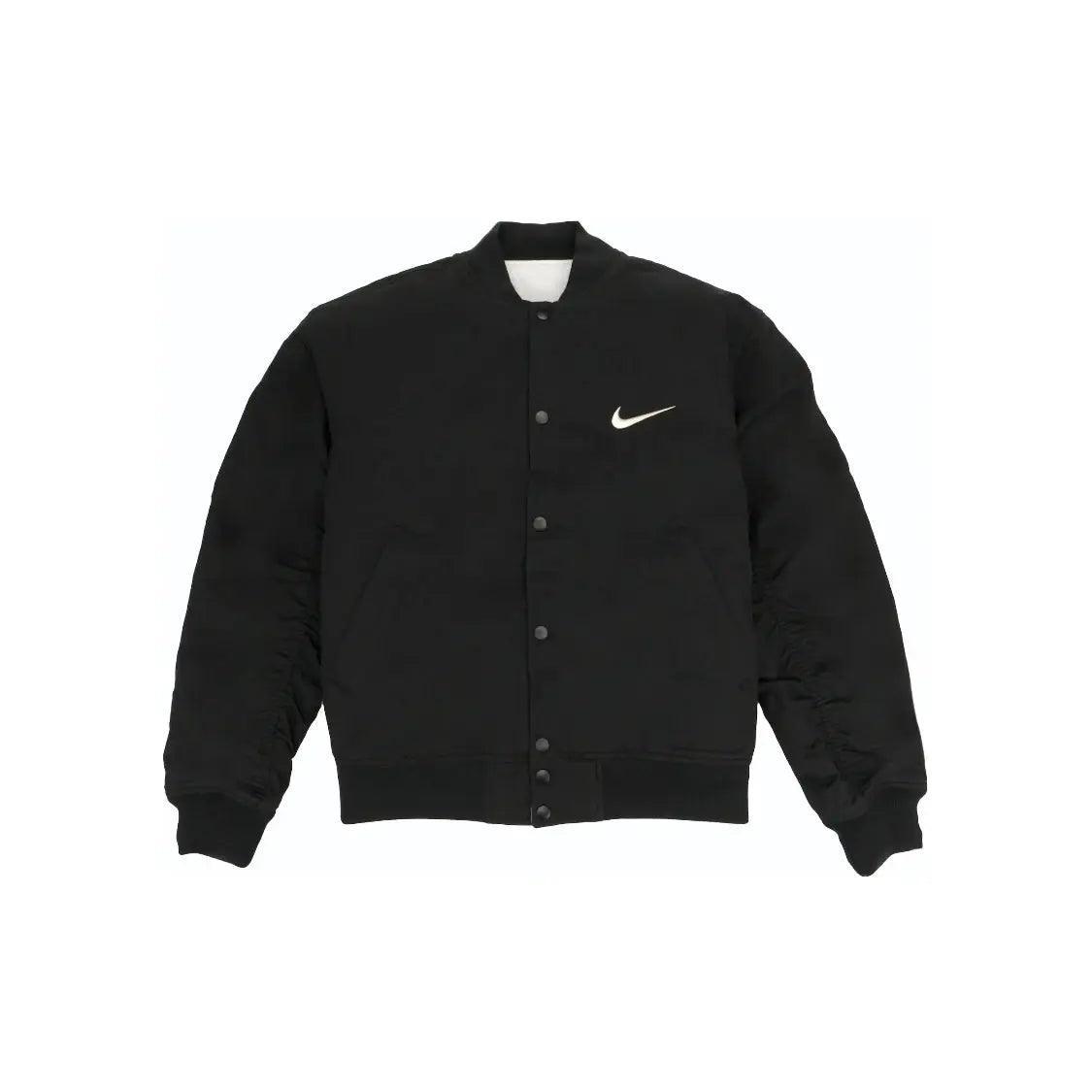 Veste Réversible Varsity Jacket noire blanc cassé - REIMÉ