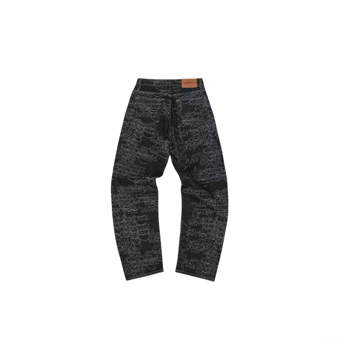 Jean Baggy CRTZ Imprimé à la main