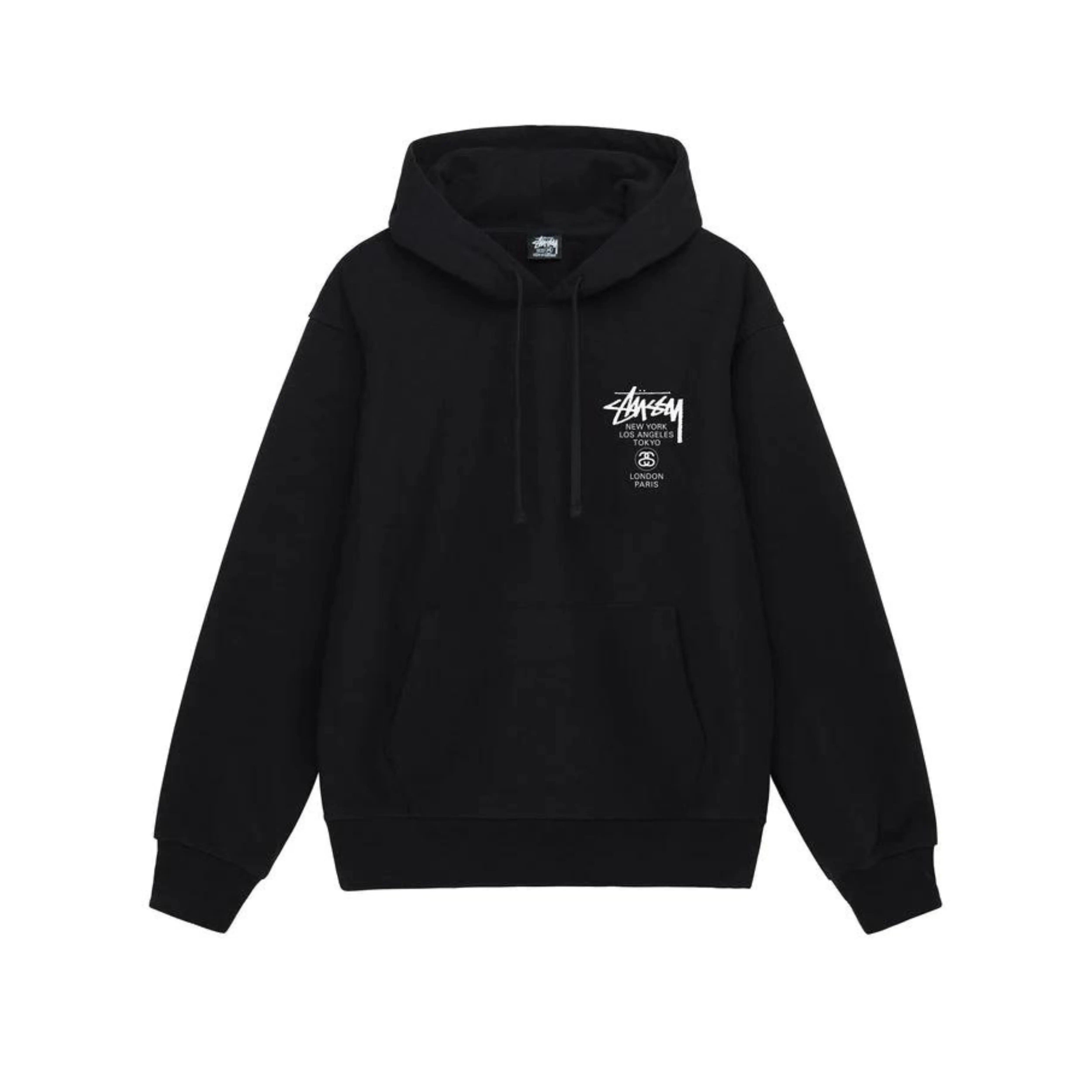 Sweat à capuche “World Tour” Noir (S/M/L) - REIMÉ