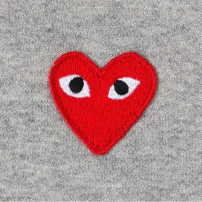 Veste Zip Up Play Red Multi Heart grise - REIMÉ