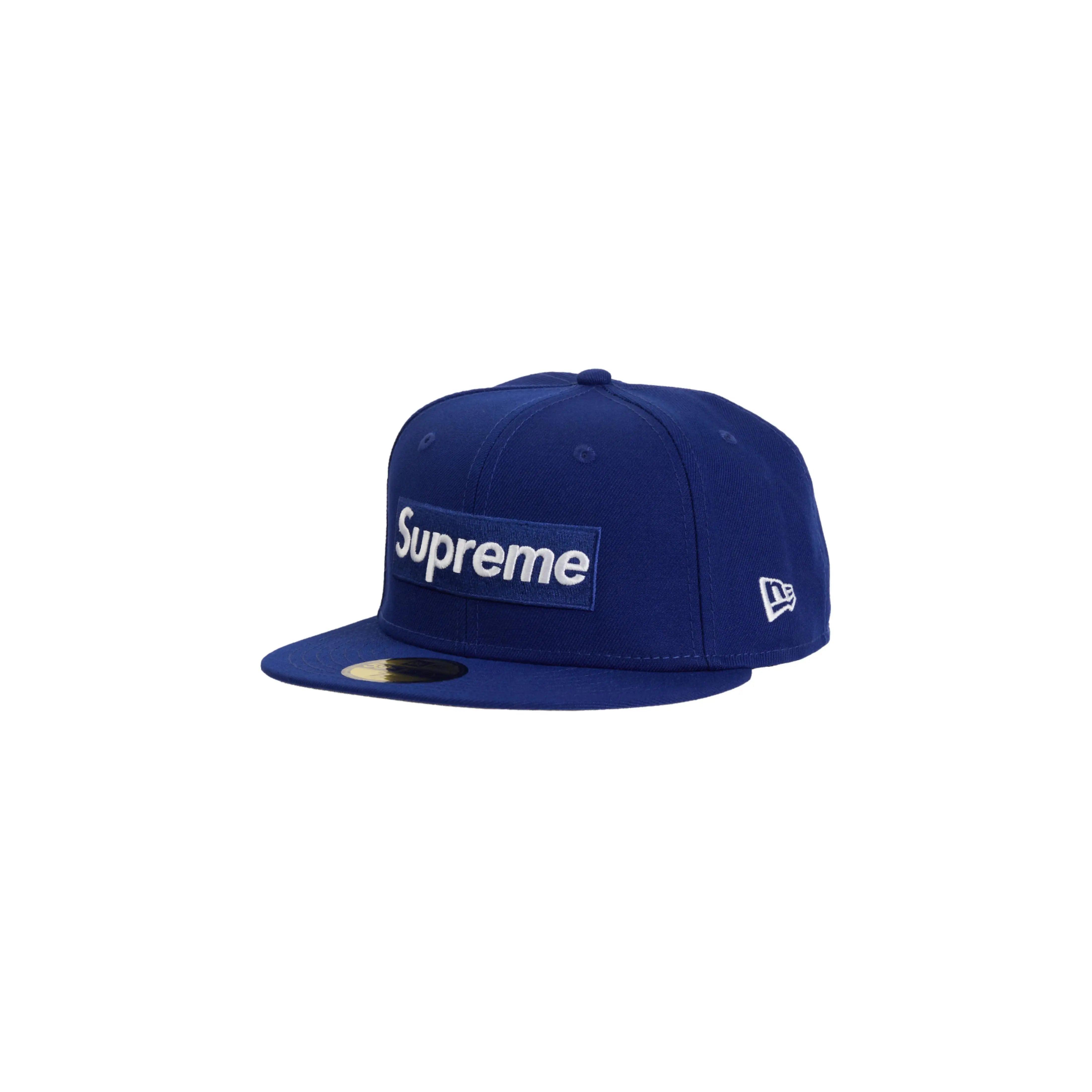 Casquette Los Angeles Box Logo NEra Fitted coloris bleu royal - REIMÉ