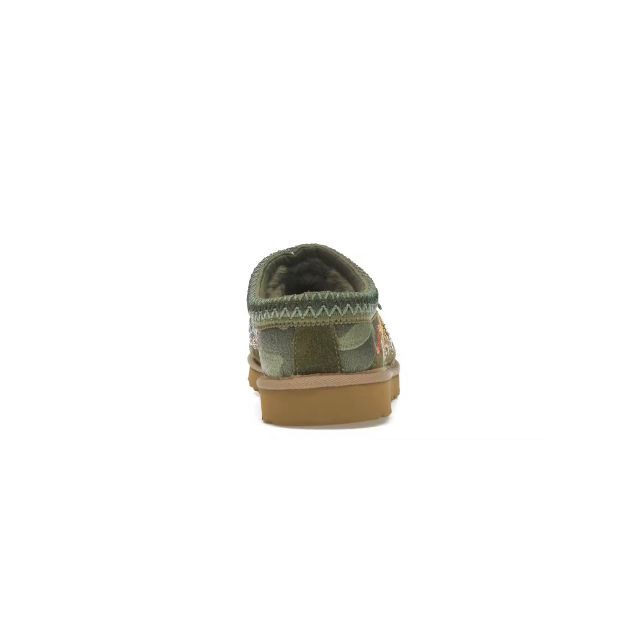 Pantoufle Tasman Burnt Olive à motifs Camouflage