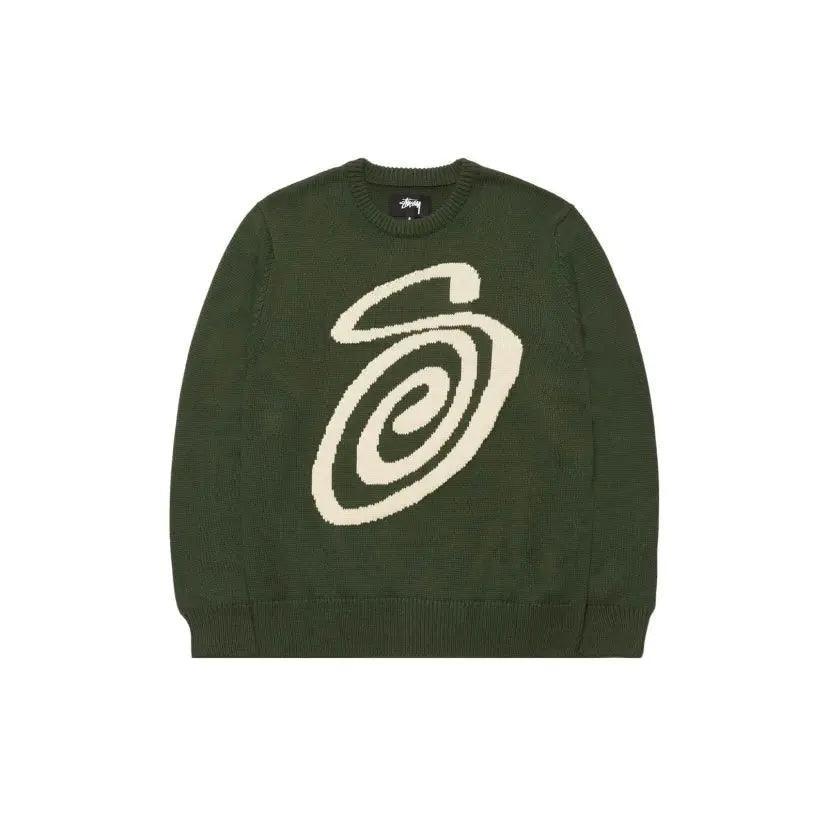 Pull en Laine S Curl Logo coloris Kaki - REIMÉ