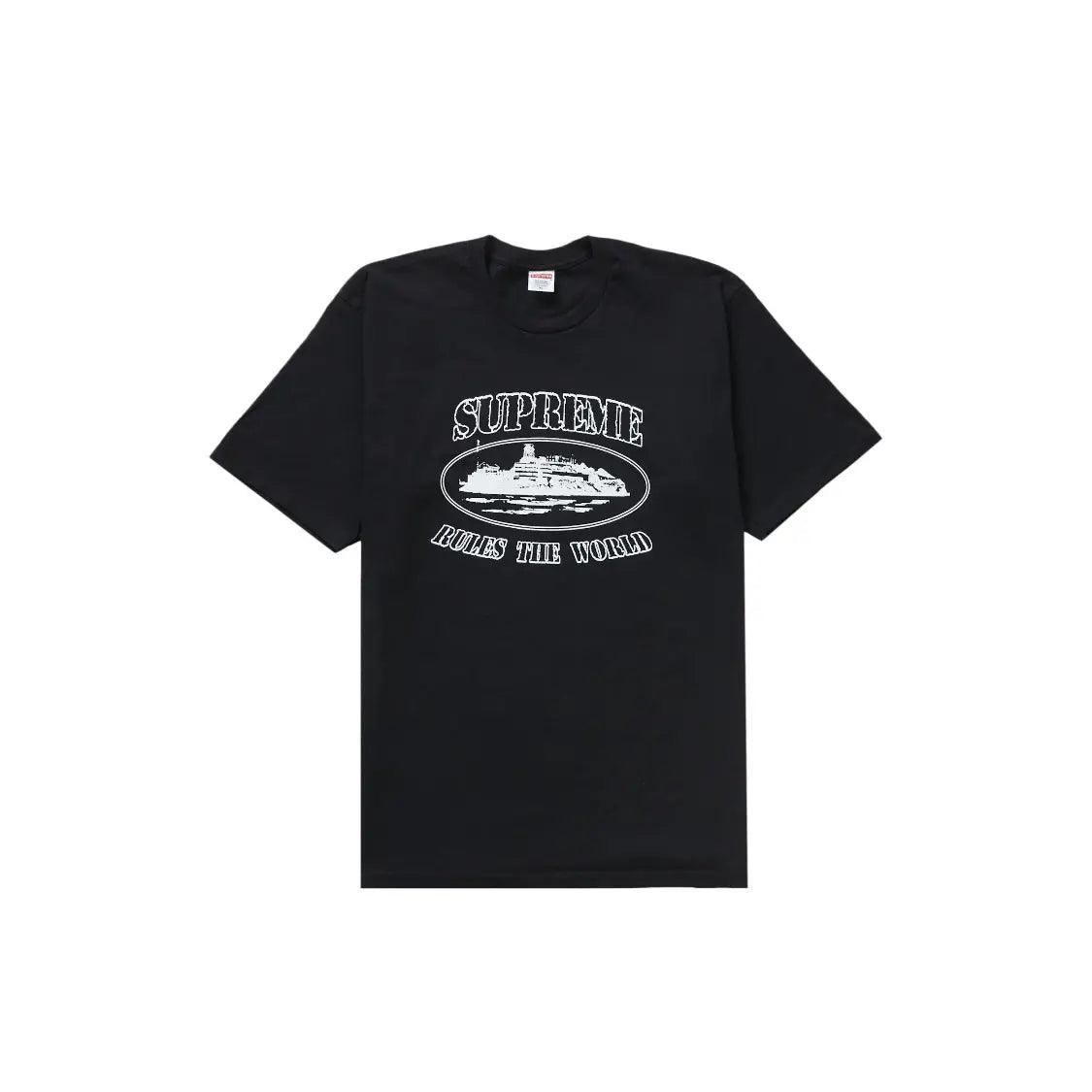 T-shirt CRTZ Rules The World Noir - REIMÉ