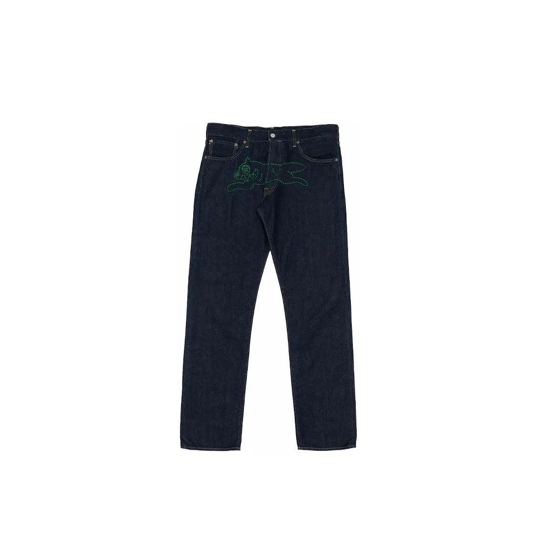 Jean Running Dog Pant denim bleu marine (S) - REIMÉ