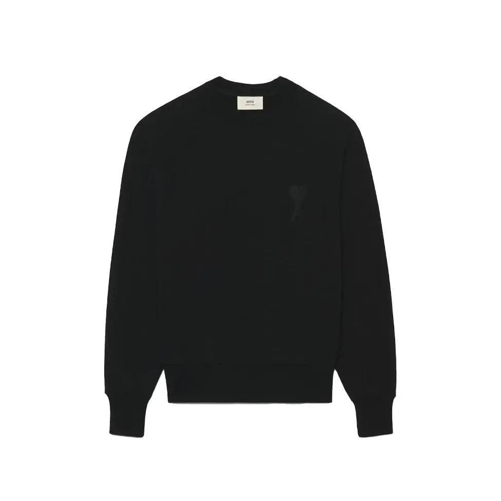 Pull épais logo de coeur brodé noir (S/M) - REIMÉ
