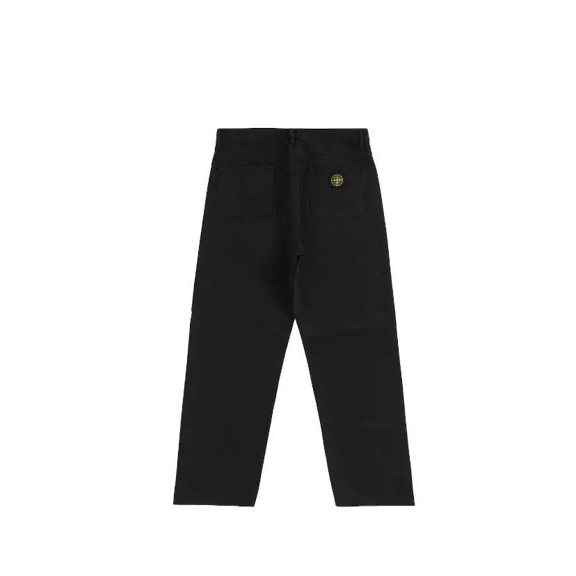 Pantalon oversize coupe droite noir (38-10M) - REIMÉ