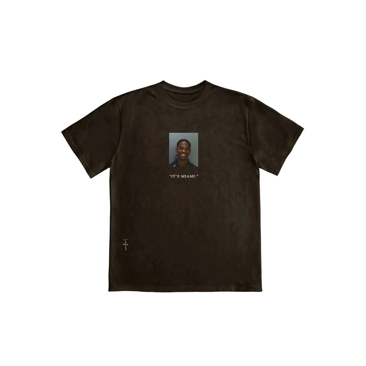 T-shirt Travis Scott Free The Rage II Noir & Marron