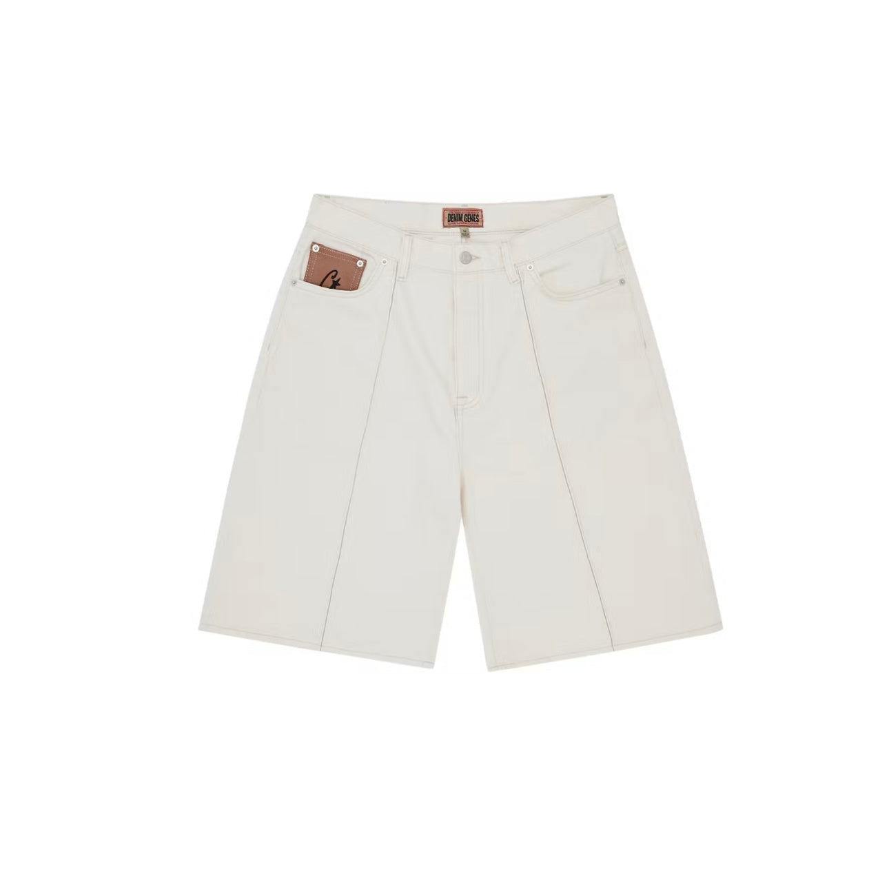 Short en Jean C-Star Denim Jorts CRTZ coloris Blanc Naturel