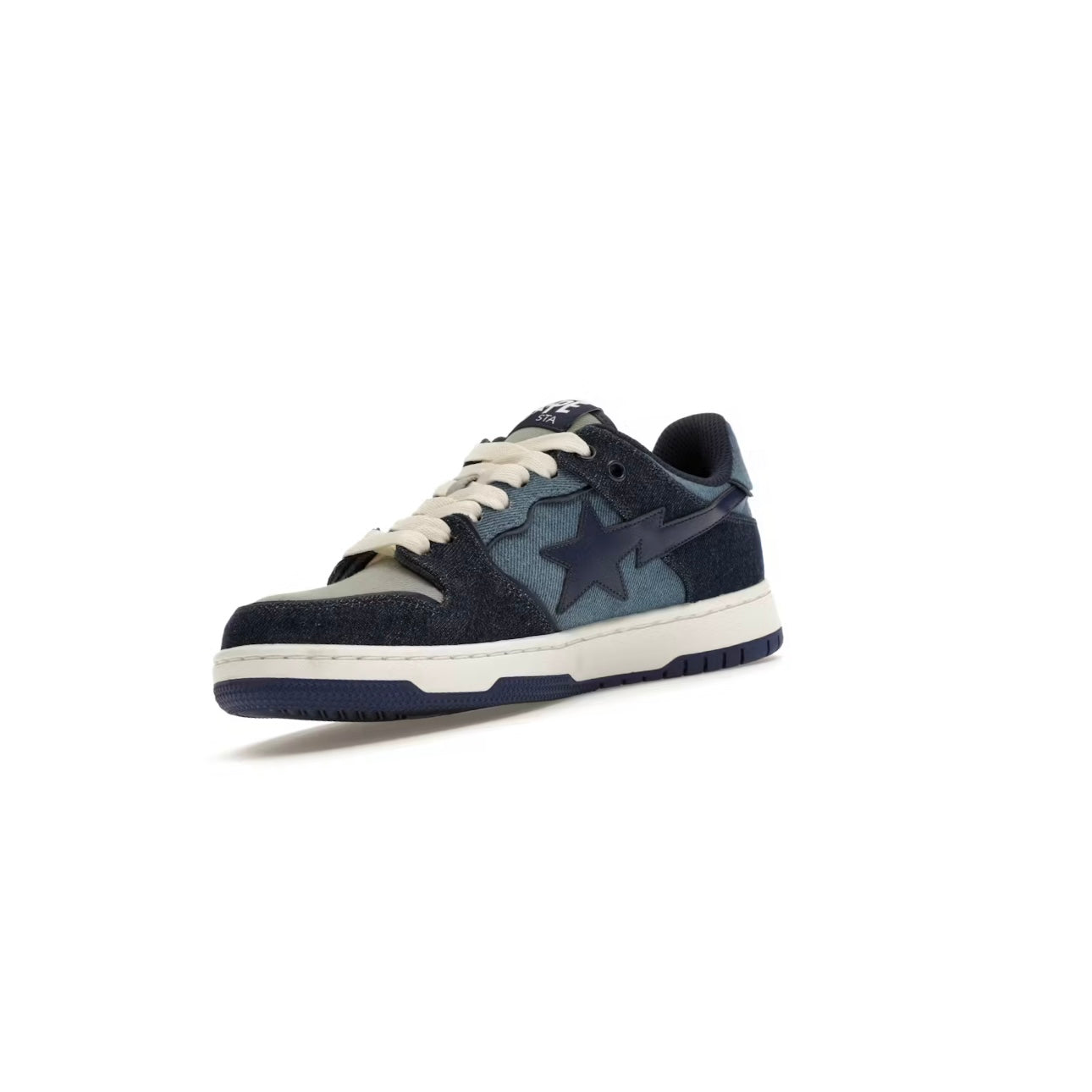 Sneaker Ape Sk8 Sta Indigo en Denim - REIMÉ