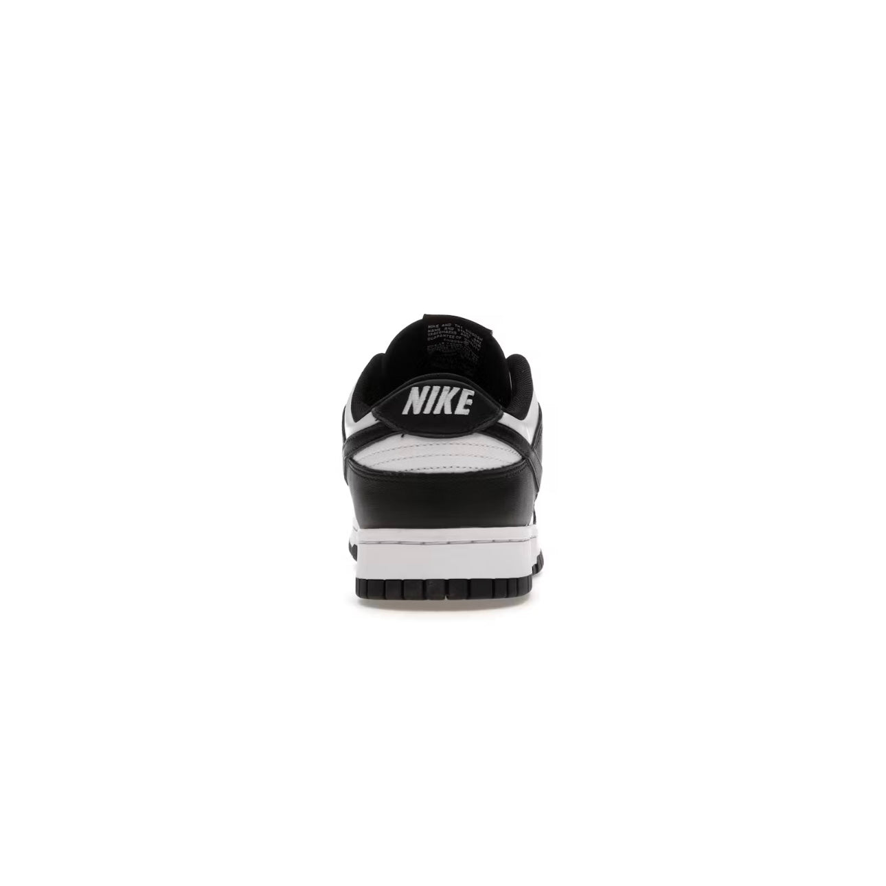 Dunk Low coloris Panda Noir et Blanc