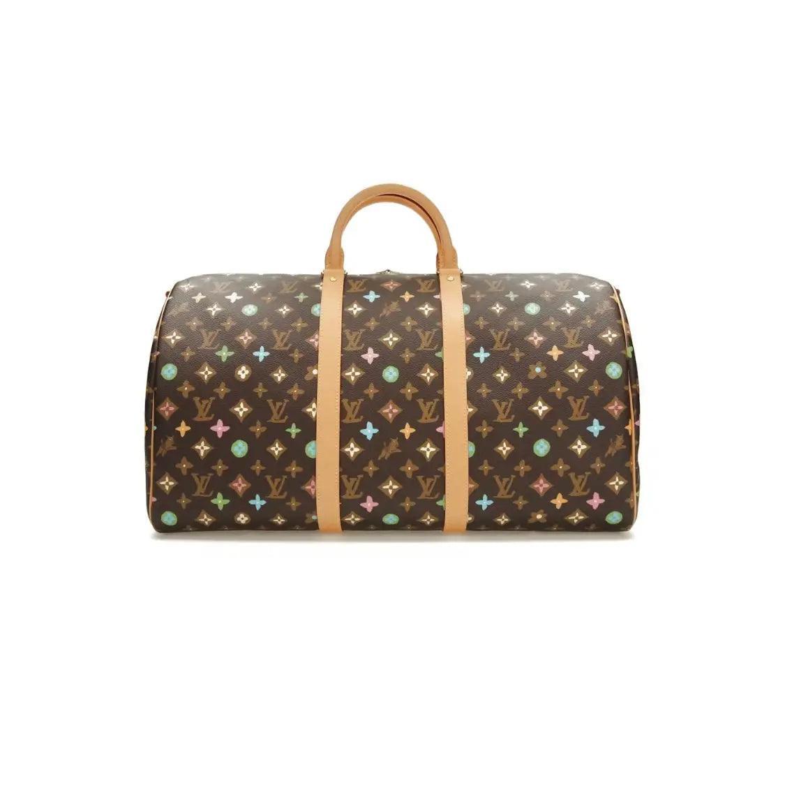 Sac à bandoulière Keepall 50 Monogramme coloris Chocolat par Tyler, the Creator - REIMÉ