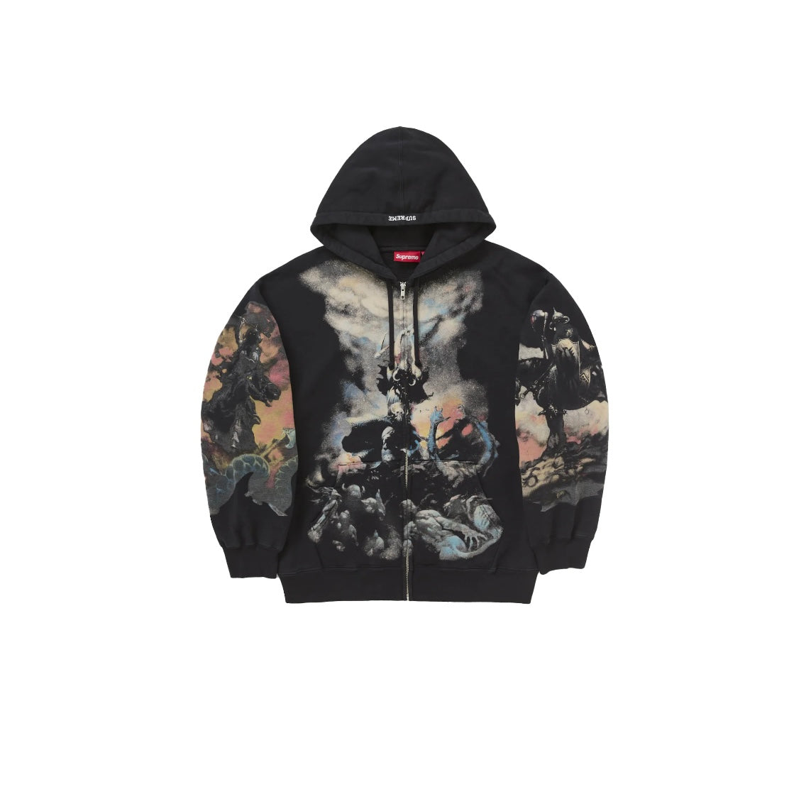 Hoodie à Capuche Frazetta Zip Up Veste Sweat-shirt SS24 - REIMÉ