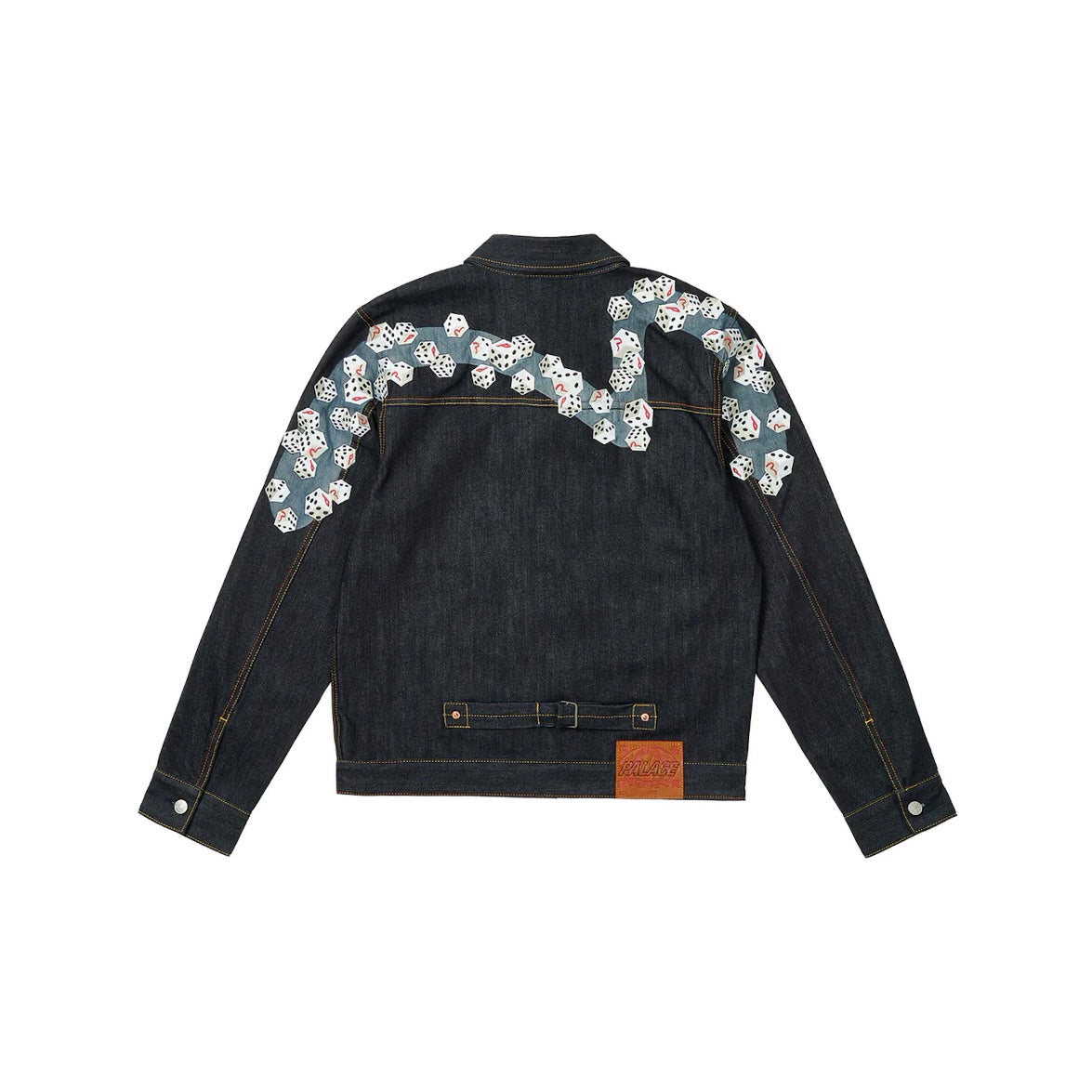 Veste en Jean Dice Raw Bleu Brut - REIMÉ