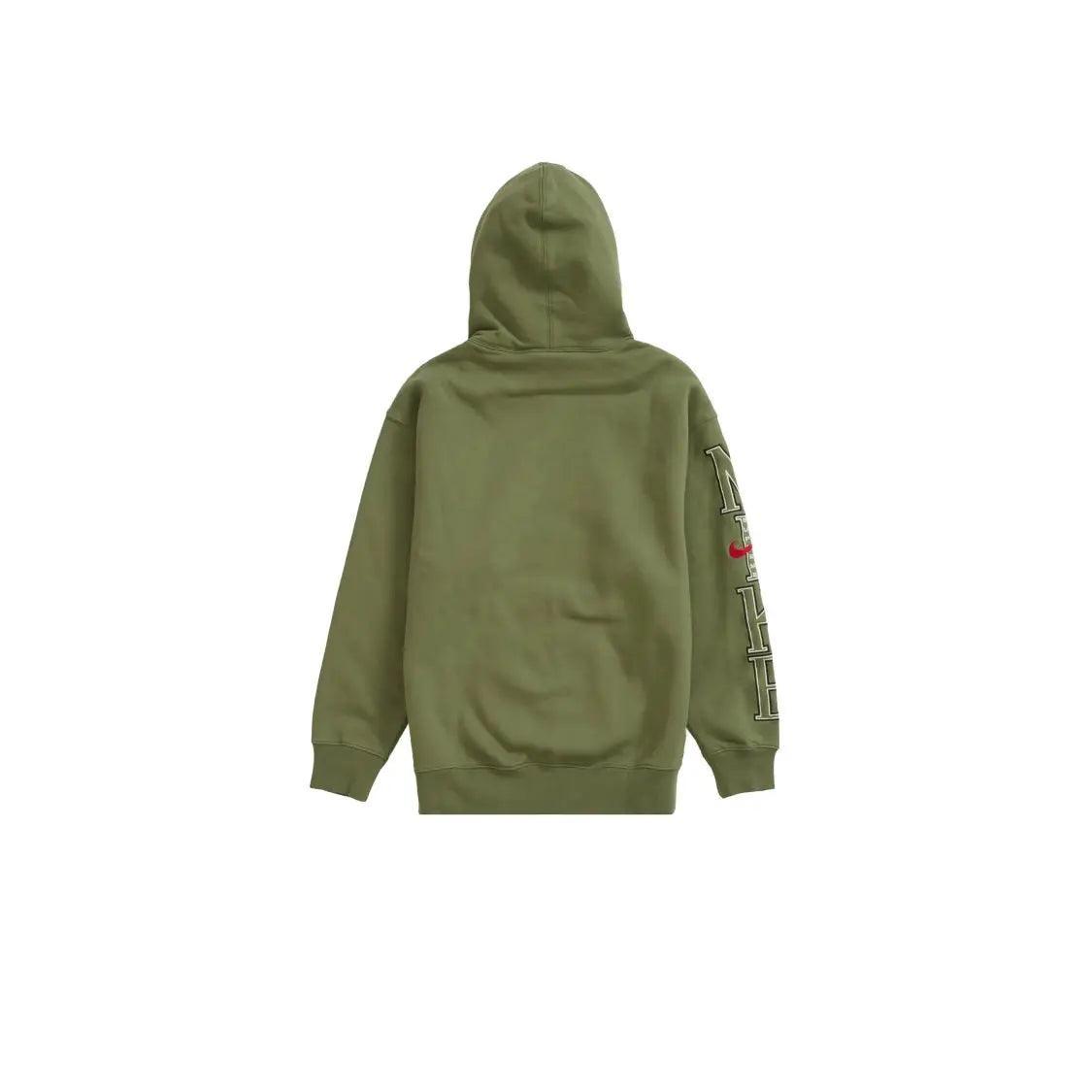 Sweat à Capuche Hooded Shirt coloris vert Olive - REIMÉ
