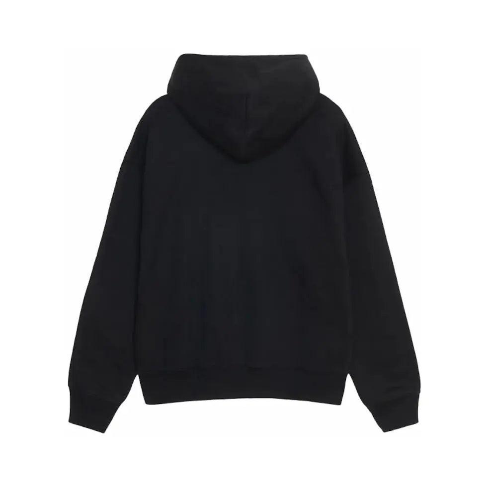 Sweat à capuche zippé Washed Fleece Hoodie noir (S/M) - REIMÉ