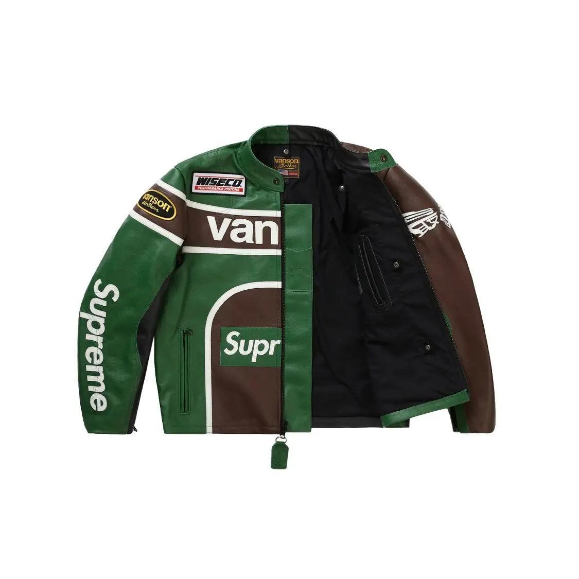Veste en cuir Racing Leathers Split Jacket - REIMÉ