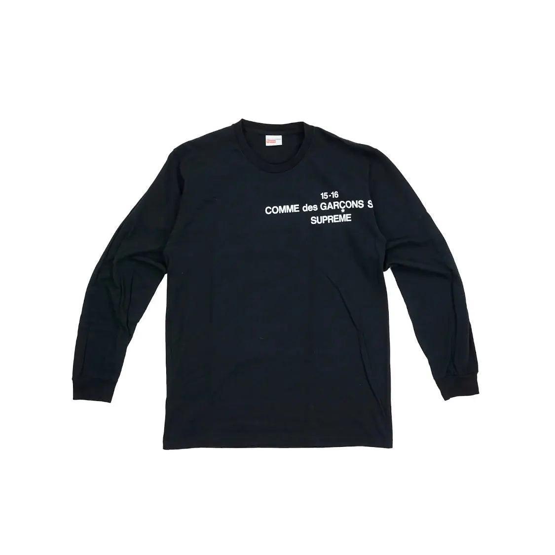 Longsleeve CDG 2015-16 coloris Noir - REIMÉ