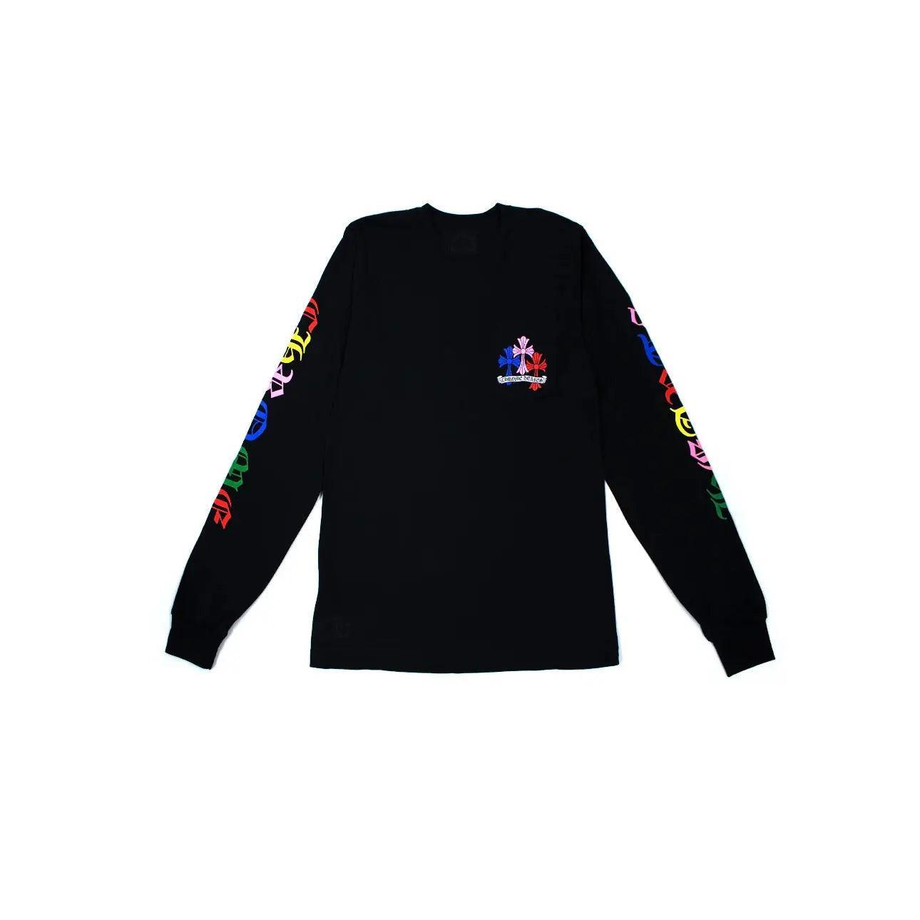 T-shirt à manches longues CH croix multicolore Cemetery coloris Noir - REIMÉ