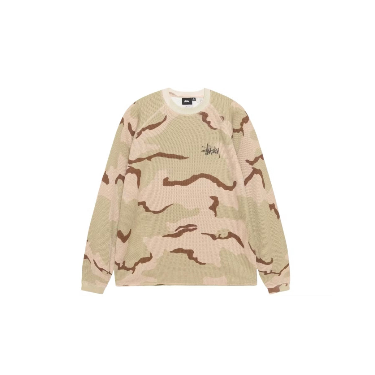 Longsleeve Raglan Basic Thermal Camouflage coloris Sable fin