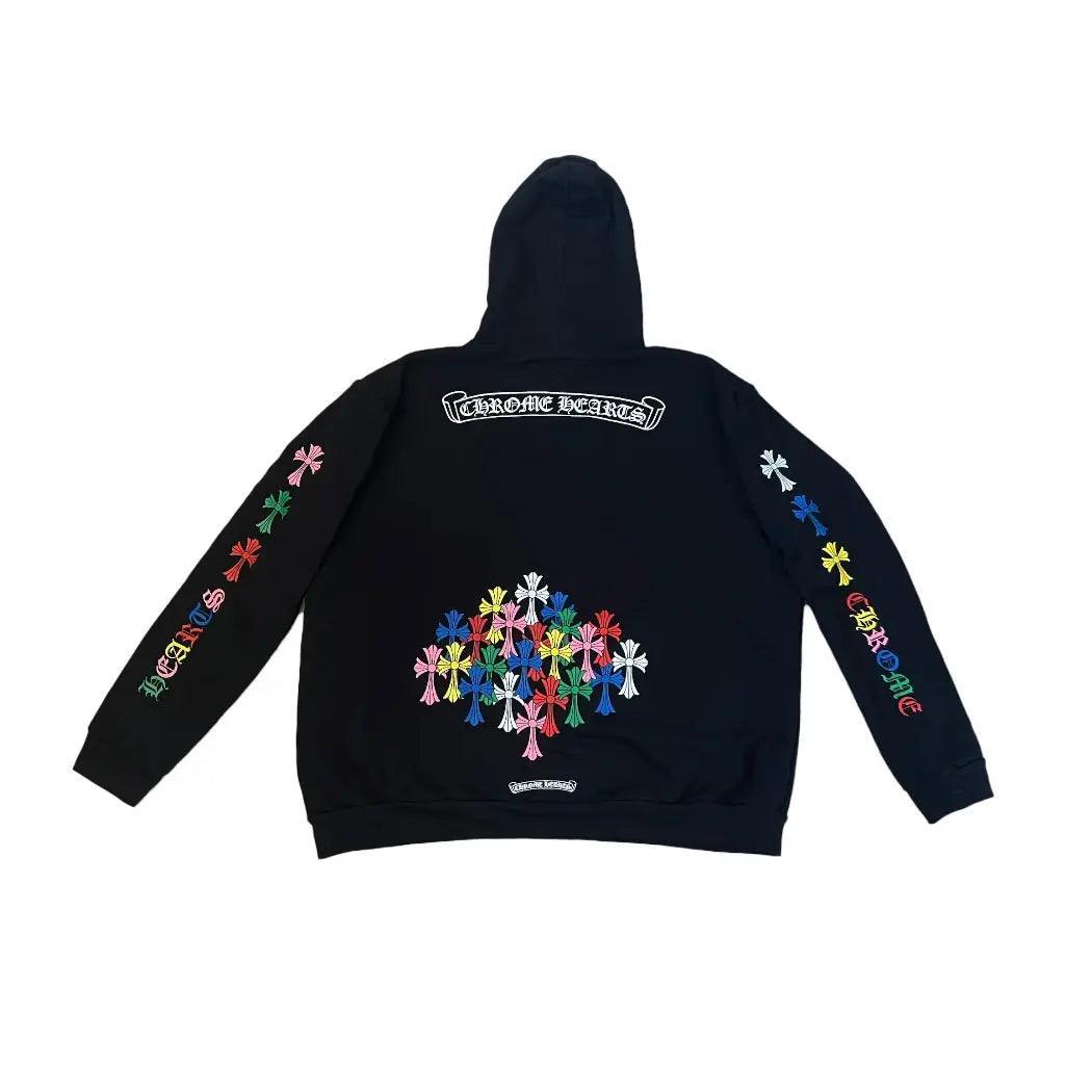 Hoodie à Capuche épais Multicolore Cross coloris noir - REIMÉ
