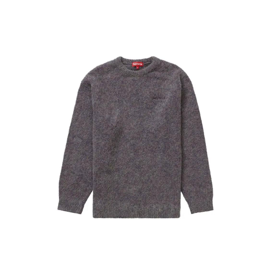 Pull Mohair Sweater coloris violet mélangé - REIMÉ
