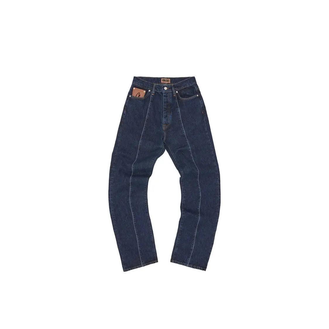Jean CRTZ Stitch-Down bleu marine - REIMÉ