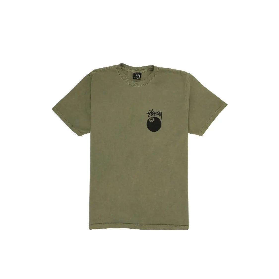 T-shirt 8 Ball Pigment Dyed Tee coloris Olive - REIMÉ