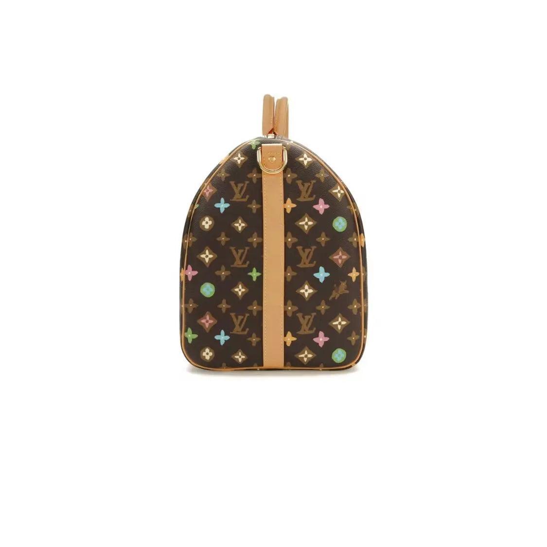Sac à bandoulière Keepall 50 Monogramme coloris Chocolat par Tyler, the Creator - REIMÉ