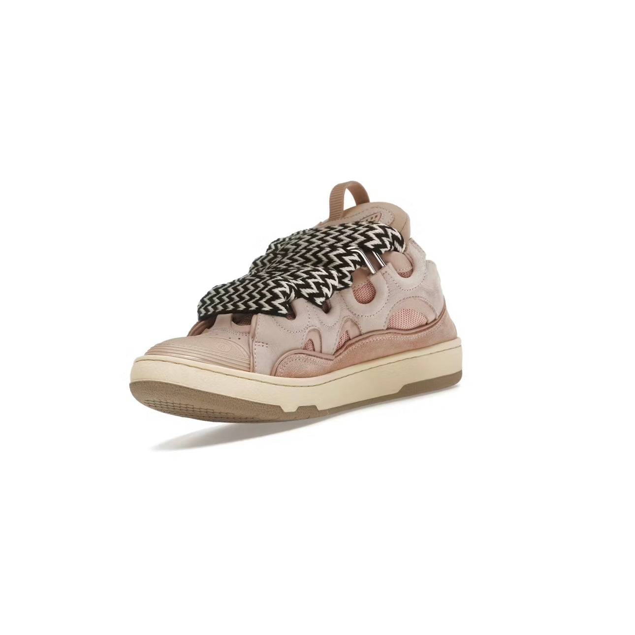 Sneakers Curb Cuir Rose
