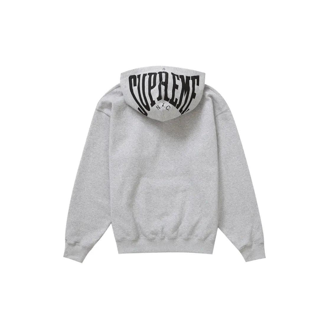 Sweat-shirt à Capuche Warm Up SS24 coloris Gris chiné - REIMÉ