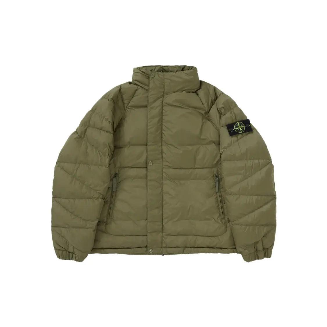 Veste Réversible Down Puffer Jacket Olive (L) - REIMÉ
