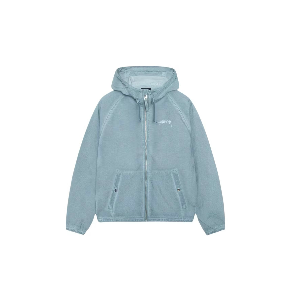 Veste Beach Garment Dyed Shell coloris Bleu