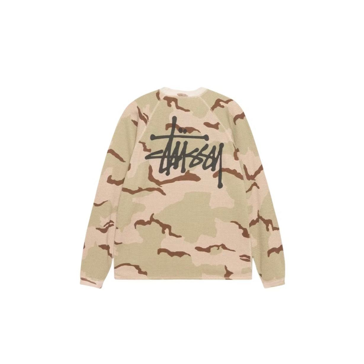Longsleeve Raglan Basic Thermal Camouflage coloris Sable fin