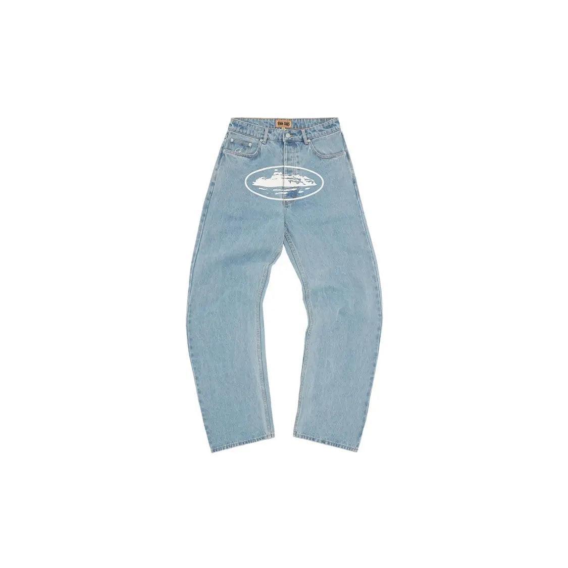 Jean Alcatraz Baggy coloris bleu lavé - REIMÉ